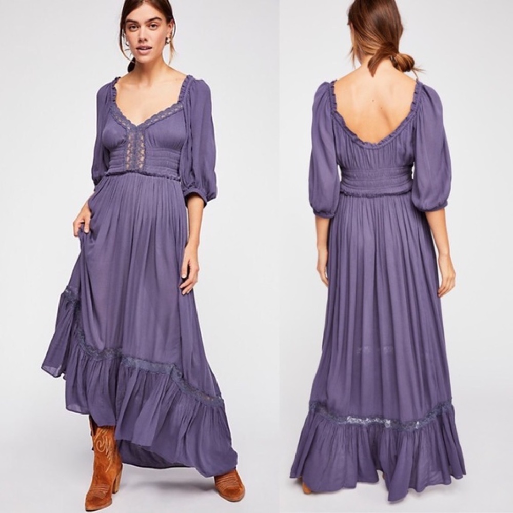 Natural Beauty Maxi Dress Free People